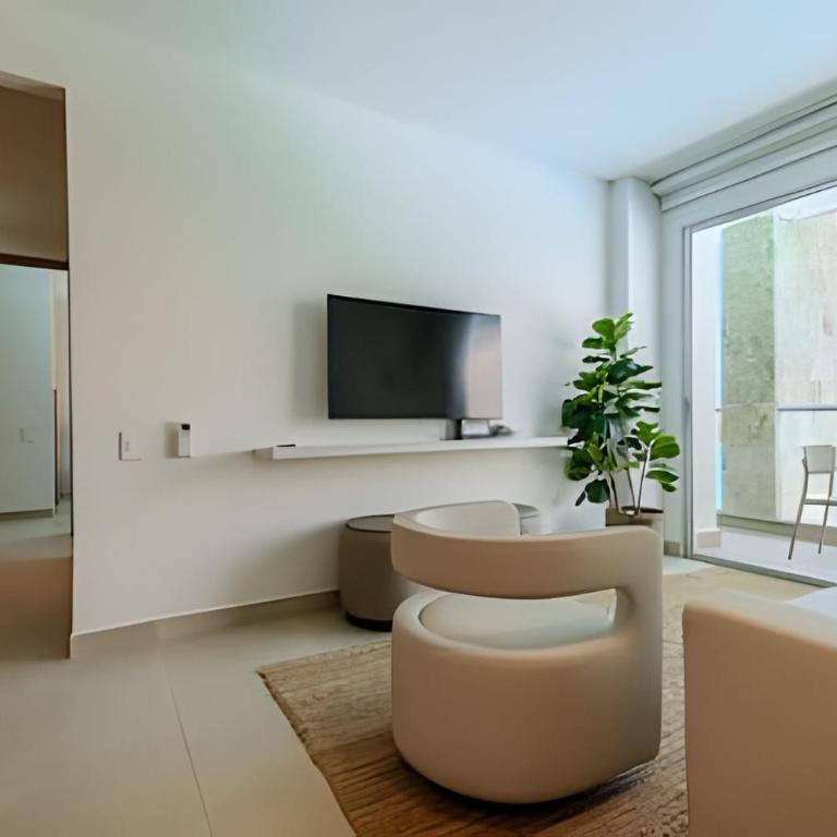Nuevo, Lujoso y Exclusivo Vista a la Laguna 3BR - Three-Bedroom Premium Apartment with Resort View - 3