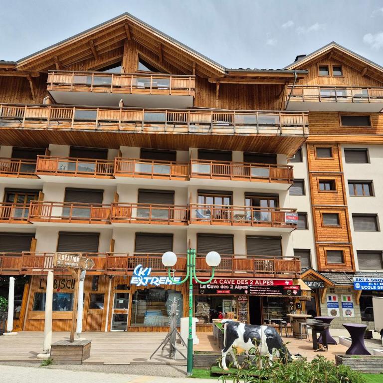 Appartement lumineux 3 pièces, 6 pers, 250m des pistes, animaux admis - FR-1-811-4 - Apartamento - 7