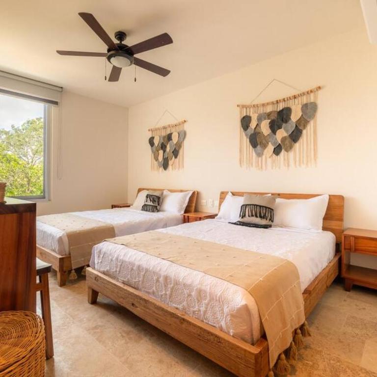 NHOA 303A Lux 2BR Condo Pool View in Aldea Zama - Two-Bedroom Apartment - 26