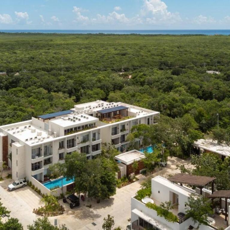 NHOA 303A Lux 2BR Condo Pool View in Aldea Zama - Two-Bedroom Apartment - 31