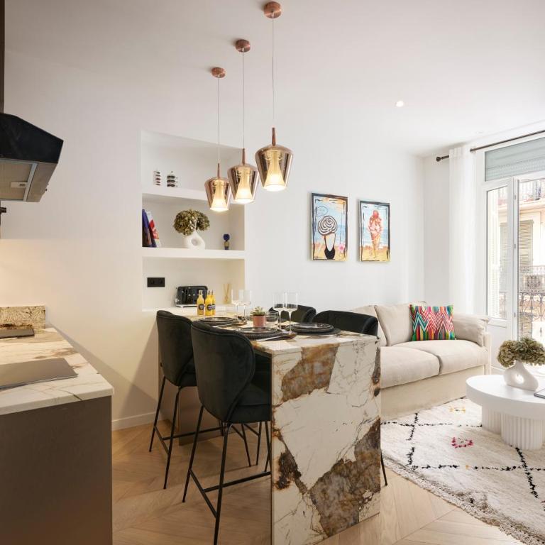 Le XV Cannes - Superior Apartment mit 1 Schlafzimmer und Balkon - 5