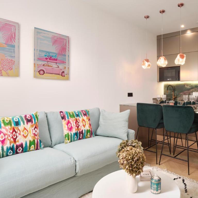 Le XV Cannes - Superior Apartment mit 1 Schlafzimmer - 13