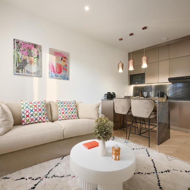 Le XV Cannes - Superior Apartment mit 1 Schlafzimmer - 14