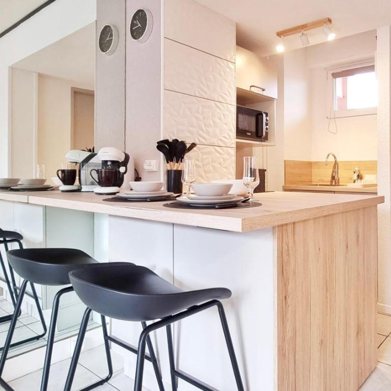 Le Cozy Urbain - Centre - RBNB - Appartamento con 1 Camera da Letto - 4