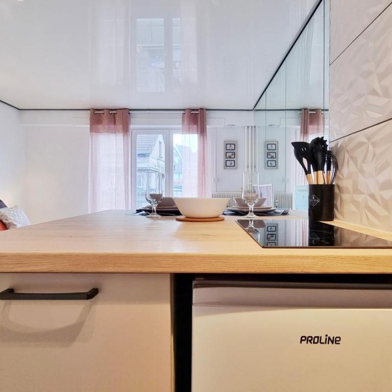 Le Cozy Urbain - Centre - RBNB - Appartamento con 1 Camera da Letto - 9