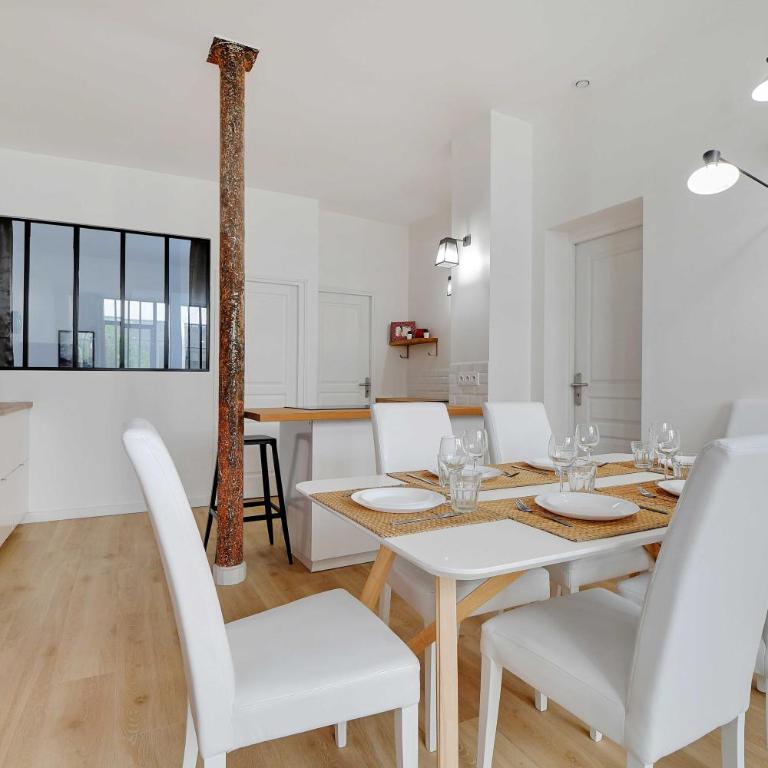 Loft d'Exception pour 6 Personnes - Voltaire 11e - Appartement 2 Chambres - 1