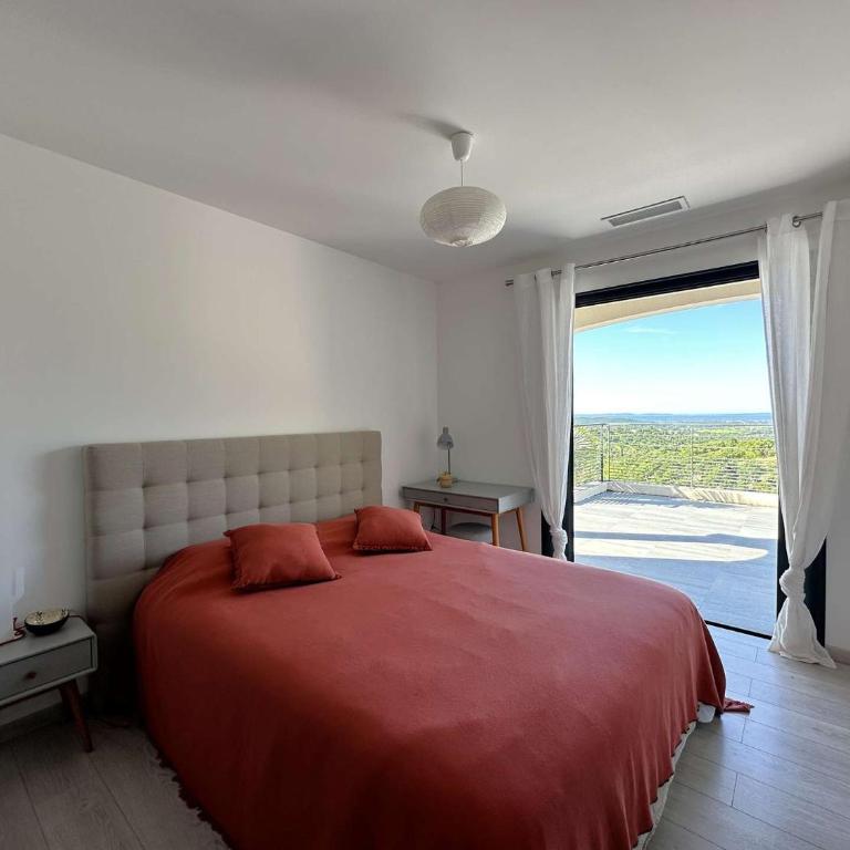 La Vigie, villa pour 8 personnes avec piscine chauffée et vue mer à La Londe-Les-Maures - Ferienhaus - 6