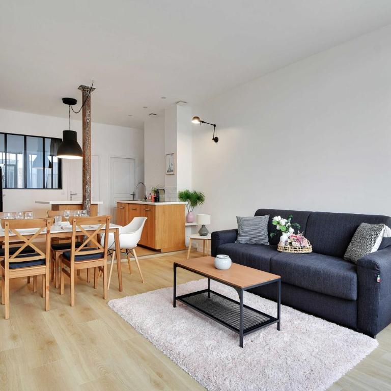Loft Lumineux et Design - 6 Personnes Voltaire 11e - Appartement 2 Chambres - 3