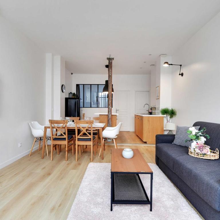 Loft Lumineux et Design - 6 Personnes Voltaire 11e - Appartement 2 Chambres - 10