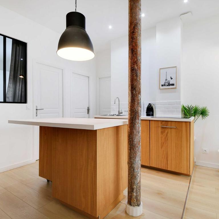 Loft Lumineux et Design - 6 Personnes Voltaire 11e - Appartement 2 Chambres - 14