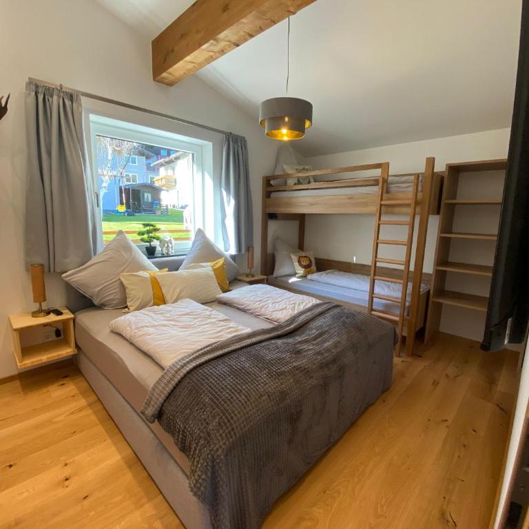 Ferienwohnung Plechau - Apartment mit 2 Schlafzimmern und Bergblick - 43