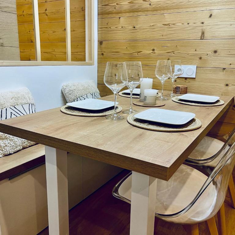 Studio entièrement rénové au pied du télésiège du Diable - Apartment mit 1 Schlafzimmer - 6