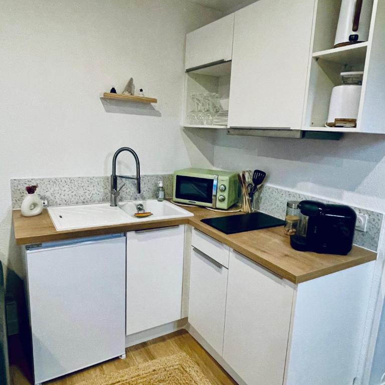 Studio entièrement rénové au pied du télésiège du Diable - Apartment mit 1 Schlafzimmer - 8