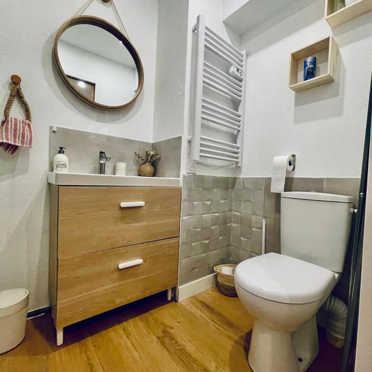 Studio entièrement rénové au pied du télésiège du Diable - Apartment mit 1 Schlafzimmer - 13