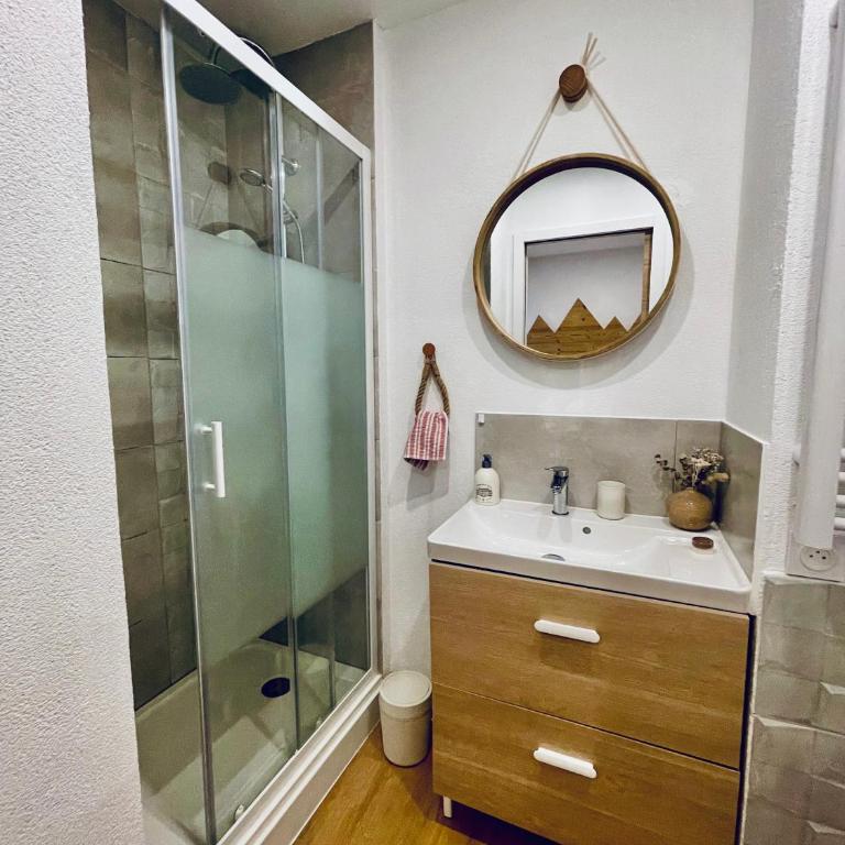 Studio entièrement rénové au pied du télésiège du Diable - Apartment mit 1 Schlafzimmer - 12