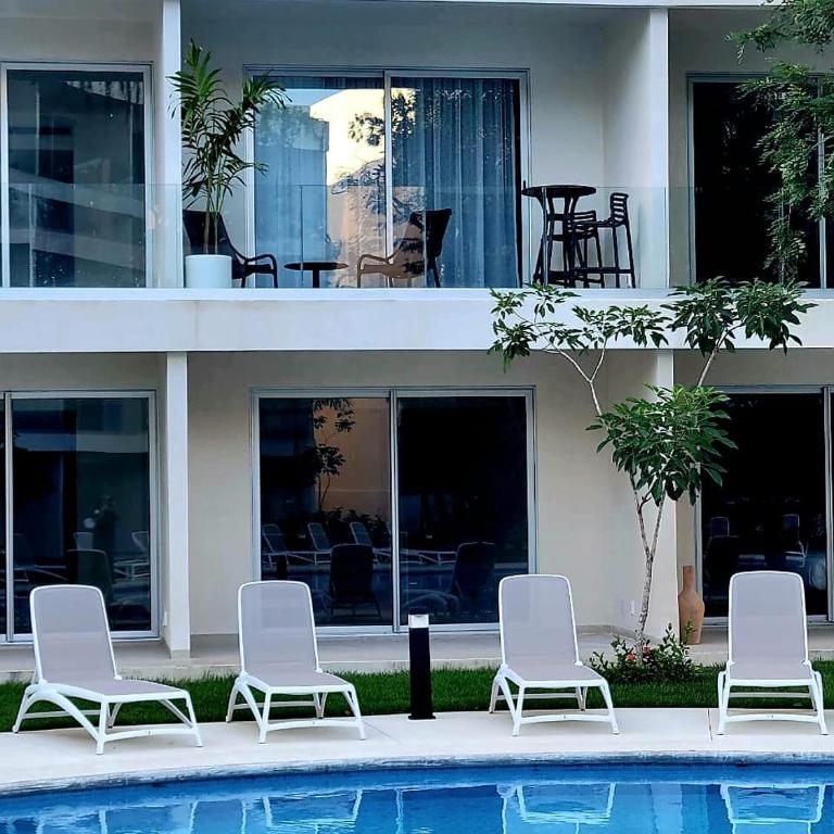 Modern Playacar Condo with Poolside Views & Nature - Apartamento de 1 dormitorio - 23