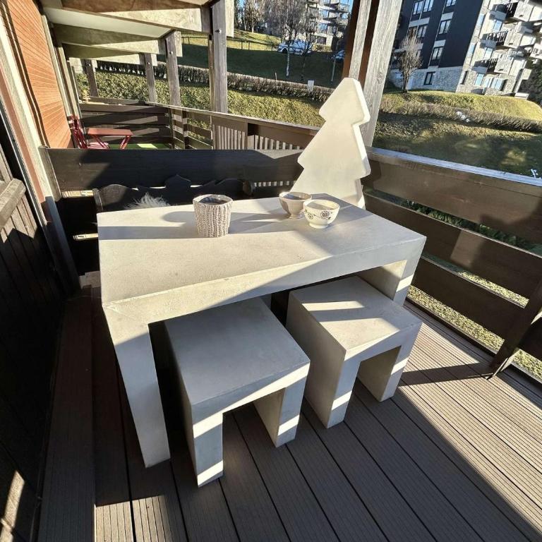 Charmant 2 pièces + cabine à Megève, proche remontées et parking inclus - FR-1-597-185 - Apartamento - 12