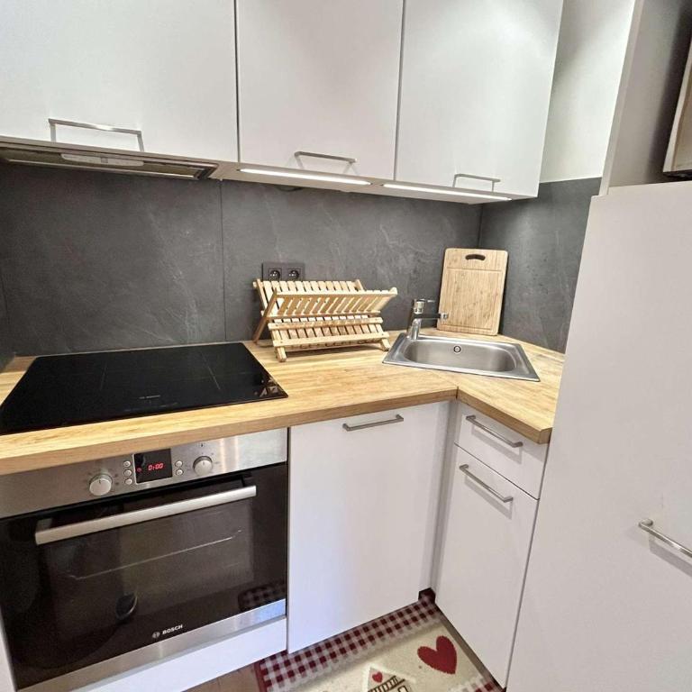 Appartement 2 pièces avec cabine, terrasse sud, proche télécabine Jaillet, parking, Wi-Fi - FR-1-597-184 - Appartement - 6