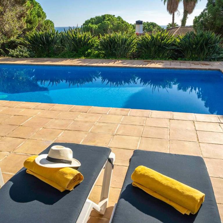 Villa Les Oliveres Piscina Privada Vistas Mar Aire Acondicionado - Villa - 13