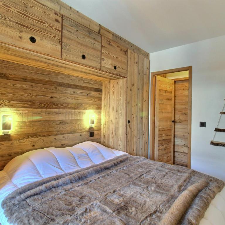 ARC 1950 - Appartement 08 personnes - Départ ski aux pieds - Sauna, Hammam, Jacuzzi, Salle de fitness, Piscine extérieure chauffée - Apartment mit 2 Schlafzimmern und Bergblick - 14