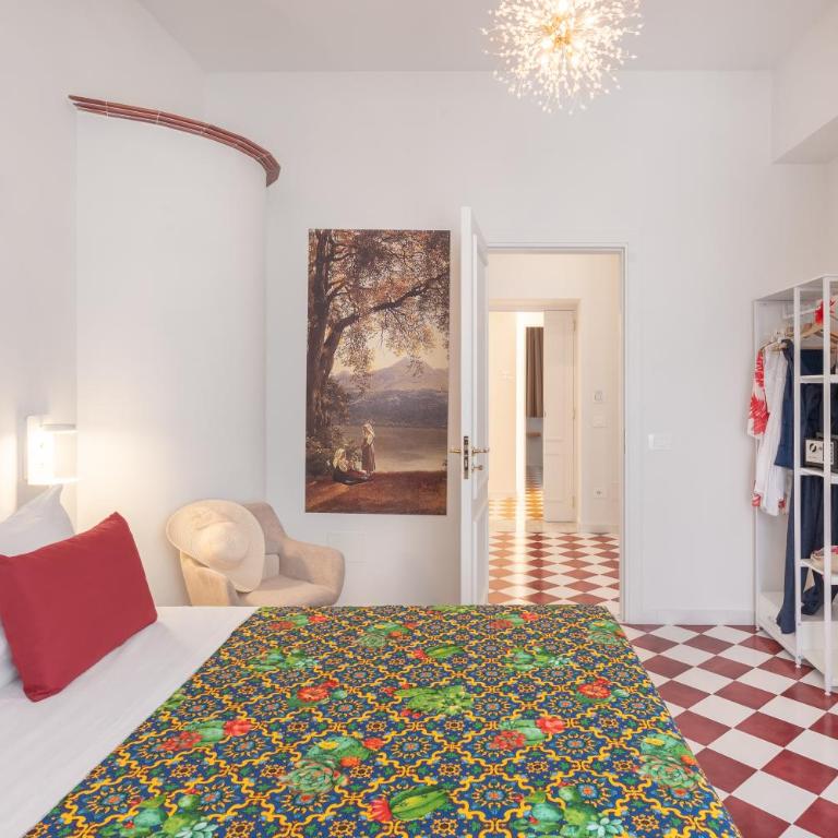 SorrentoVibes - Lux Family Home in Sorrento with Terrace&Solarium - Camera Matrimoniale con Terrazza - 18