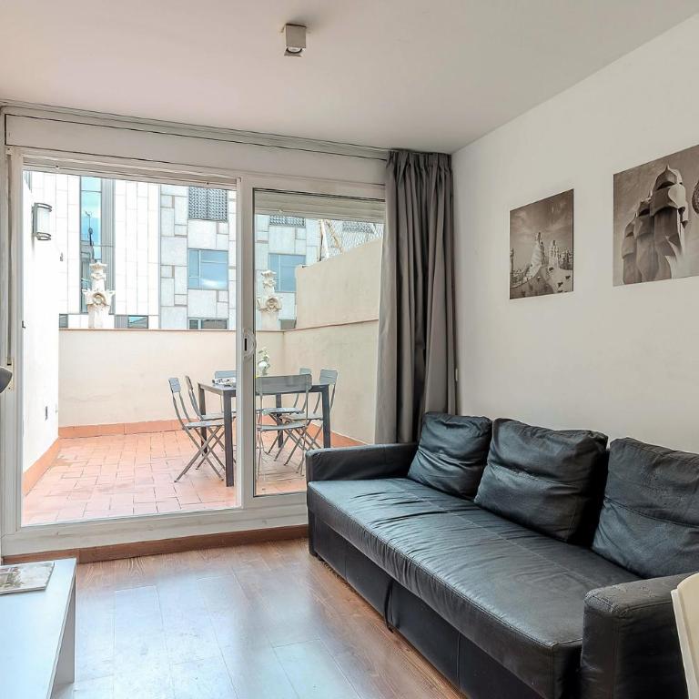 AB Montjuic - Apartamento de 2 dormitorios con terraza - 10