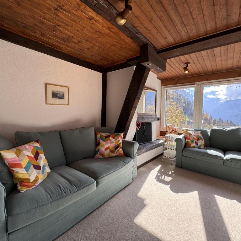 Chalet Schweizerhof 4 - Familienapartment mit 2 Schlafzimmern und Aussicht - 3