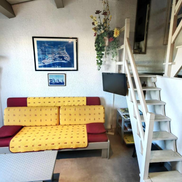 Appartement climatisé 5 pers, parking, proche plage - FR-1-607-66 - Appartement (5 Adultes) - 5