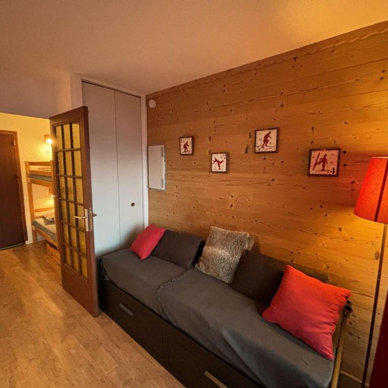 Studio cabine au pied des pistes, 3 couchages, parking - FR-1-297-326 - Apartment - 12
