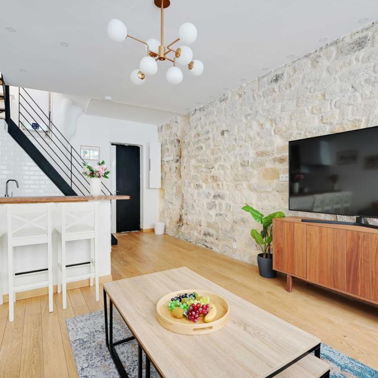 Duplex pour 6 a Republique Confort et Centralite - Appartement 2 Chambres - 8