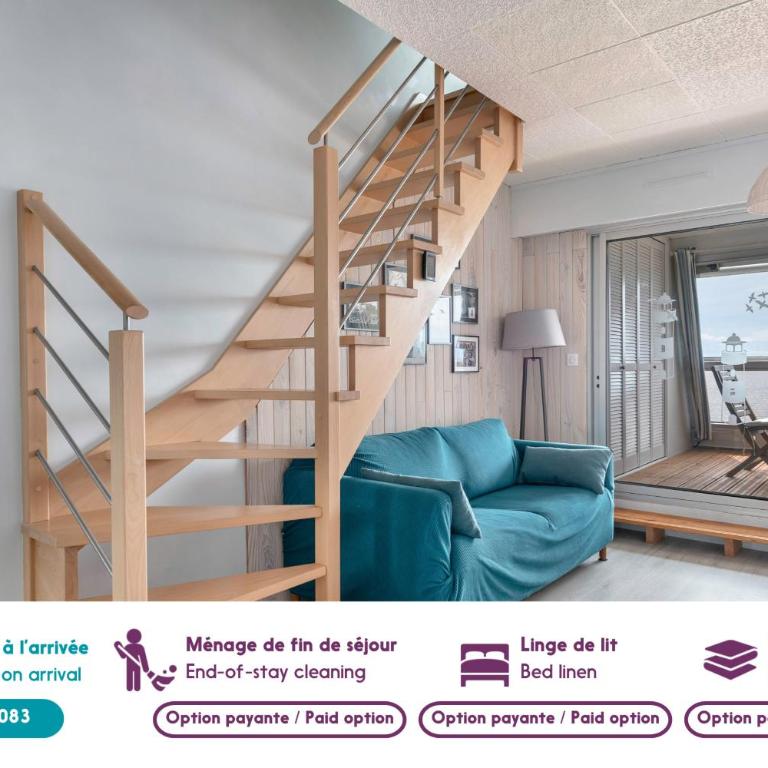 Face à la mer, appartement sous les toits pour 4 - Apartment - 3