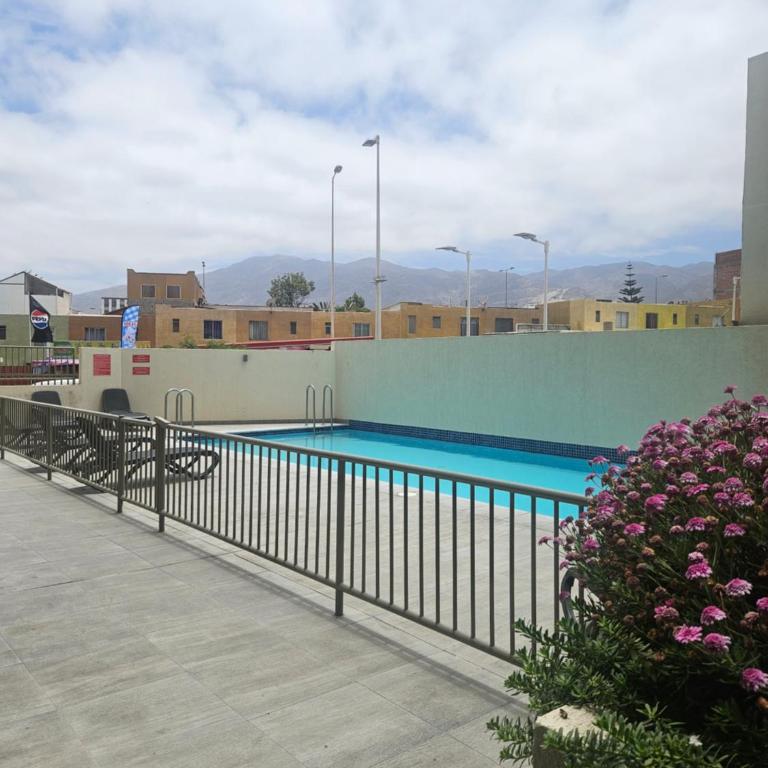 Cómodo departamento sector norte arriendo por dia Edificio Velas del norte 1 - Apartamento de 2 dormitorios - Frente al océano - 22