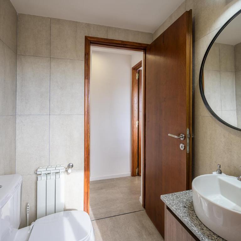 Apartments Bariloche - Palacios - One-Bedroom Apartment with Balcony and City View - 21