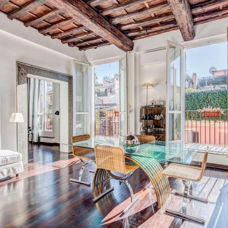 Luxury Spanish Steps Terrace - Suite Appartamento con 3 Camere da Letto - 1