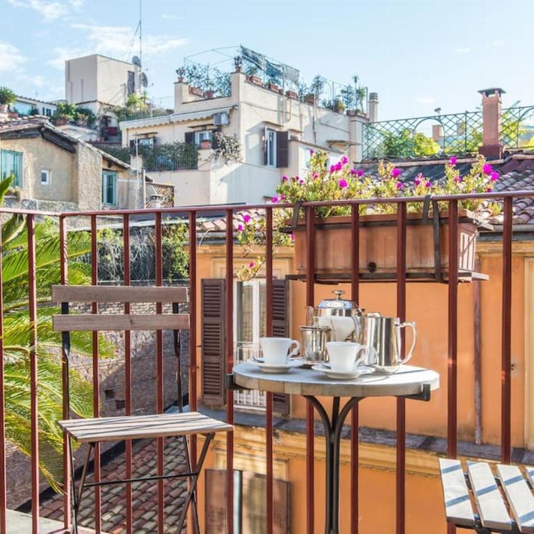 Luxury Spanish Steps Terrace - Suite Appartamento con 3 Camere da Letto - 55