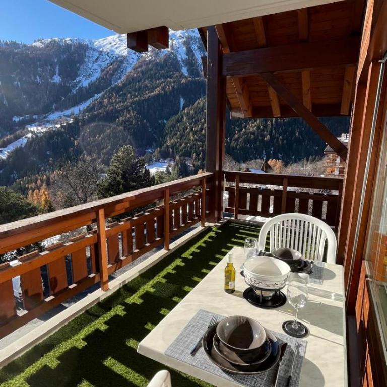 Studio 4206 Les Sources aux Bains d'Ovronnaz - Studio mit Poolblick - 23