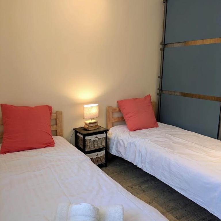 Appartement 6 pers, centre-ville- T3, 90m2 - Appartement 2 Chambres avec Balcon - 25
