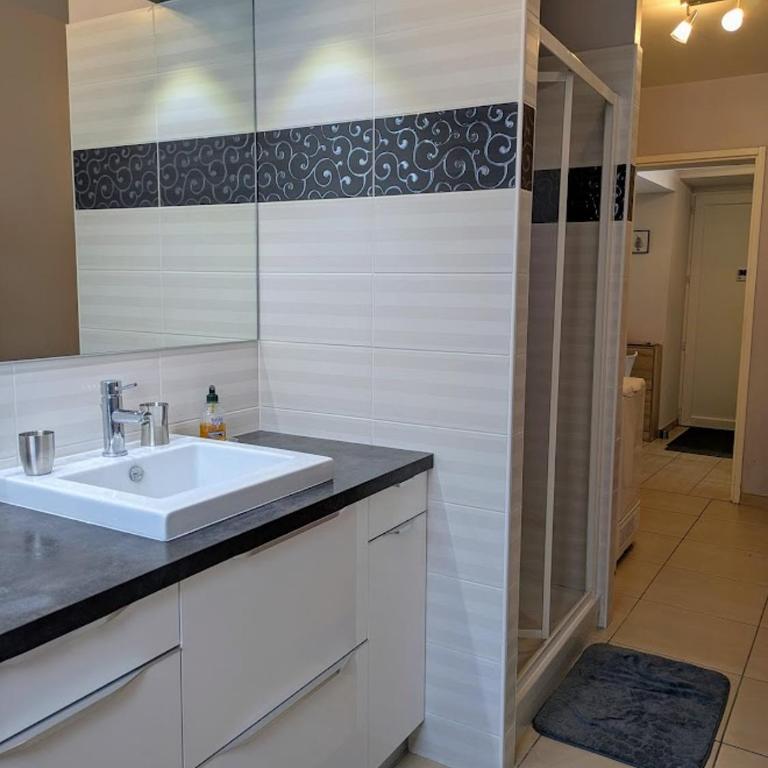 Appartement 6 pers, centre-ville- T3, 90m2 - Appartement 2 Chambres avec Balcon - 24