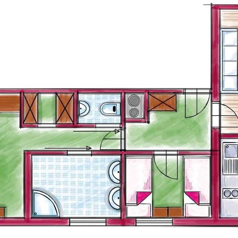 Anblick Appartement with lake view incl SUMMER CARD - Apartment mit 2 Schlafzimmern - 21