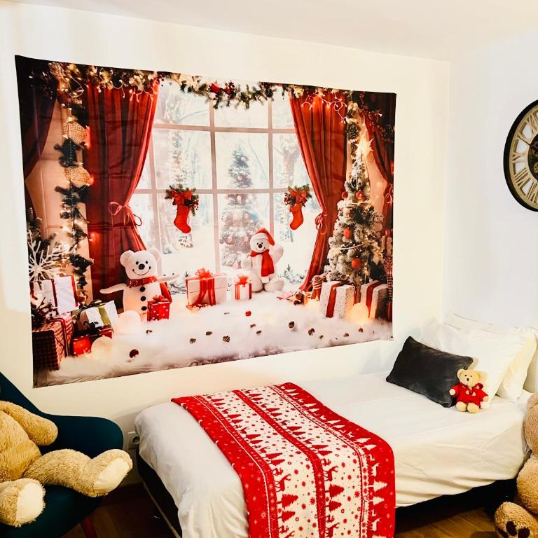 La maison de Noel et ses lutins - Maison 1 Chambre - 3