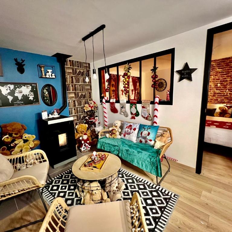 La maison de Noel et ses lutins - Maison 1 Chambre - 4
