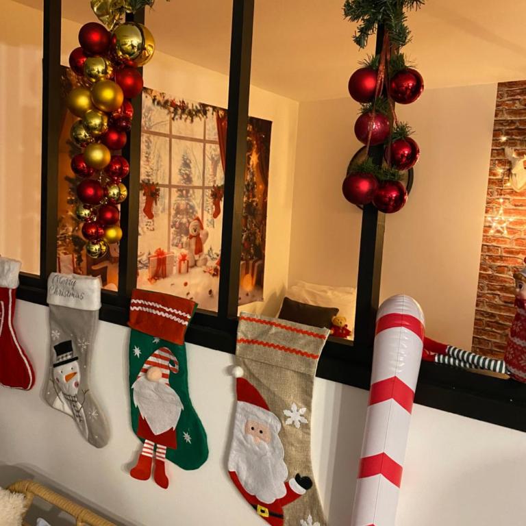 La maison de Noel et ses lutins - Maison 1 Chambre - 7