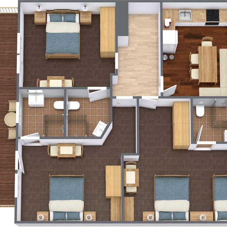 Haus Gritsch - Apartment mit 3 Schlafzimmern - 1