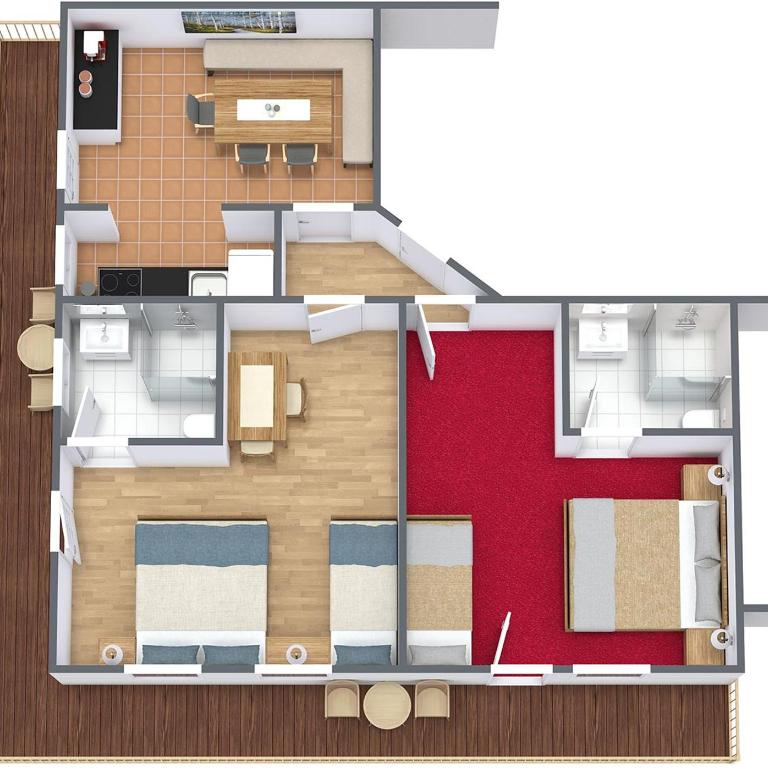 Haus Gritsch - Apartment mit 2 Schlafzimmern - 3