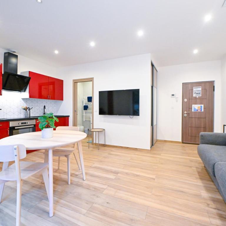 Beau studio cozy centre ville et plages avec terrasse n3 - Appartement 1 Chambre - 15