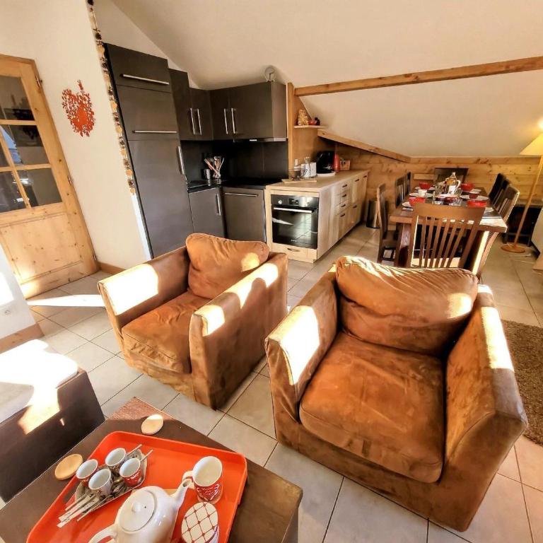 Appartement spacieux 6-8 pers avec vue montagnes, résidence avec services + bien-être - FR-1-598-182 - Appartamento - 2