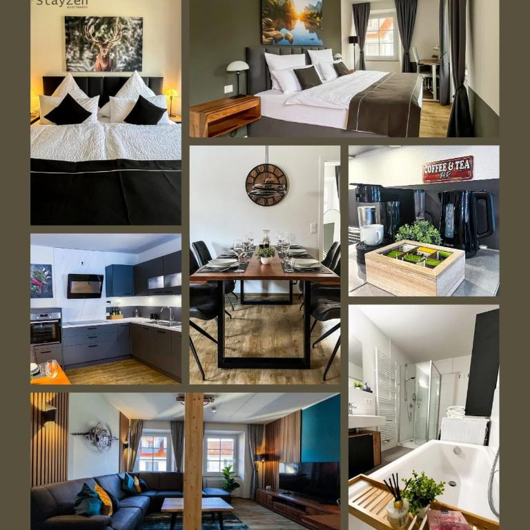 Stay Zen Holz & Hirsch Loft - Parkplatz und Hund - Deluxe Apartment - 7