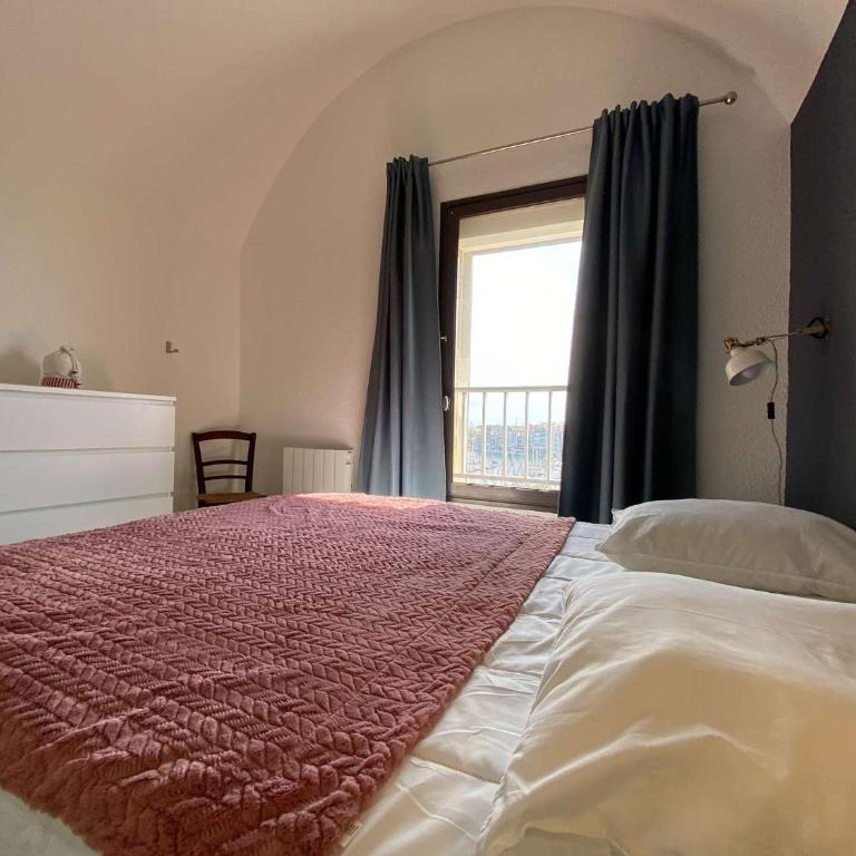 Vue panoramique sur le port - Appartement 3 pièces GN110-C44 - Appartement 2 Chambres avec Vue sur le Port - 13