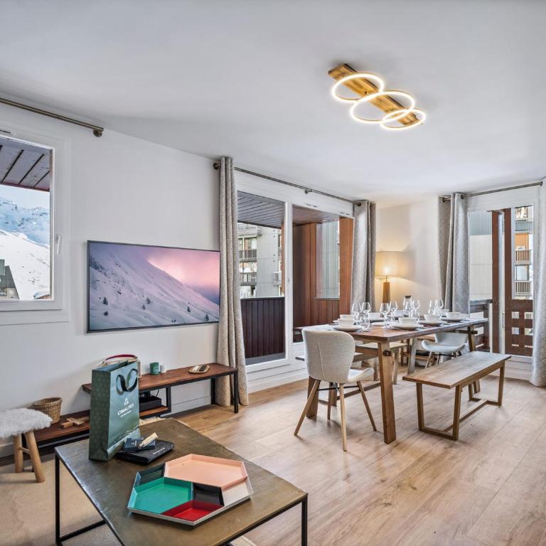 Duplex moderne 6 pers avec WIFI à Val Thorens - FR-1-640-61 - Appartement - 6