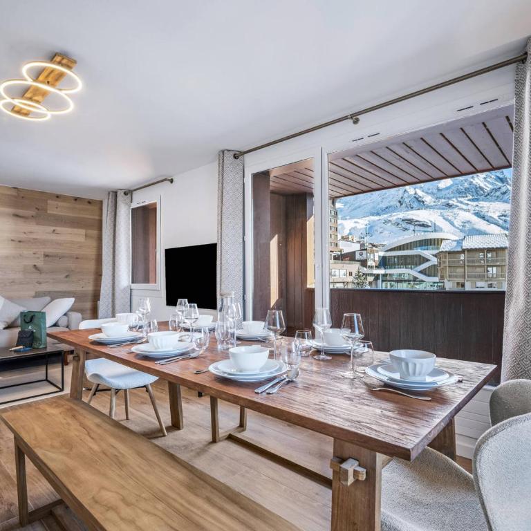 Duplex moderne 6 pers avec WIFI à Val Thorens - FR-1-640-61 - Appartement - 7